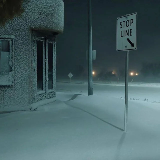 Frozen in time, nowhere to go